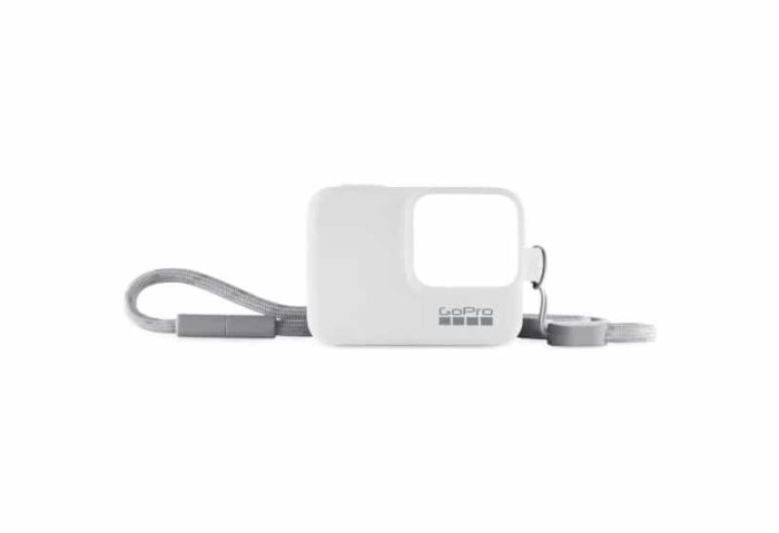 GoPro Guaina + Laccetto (Bianco)
