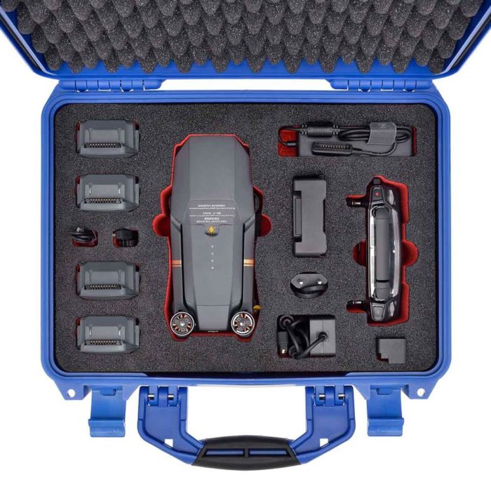 VALIGIA HPRC2400 PER DJI MAVIC PRO FLY MORE COMBO (BLU)