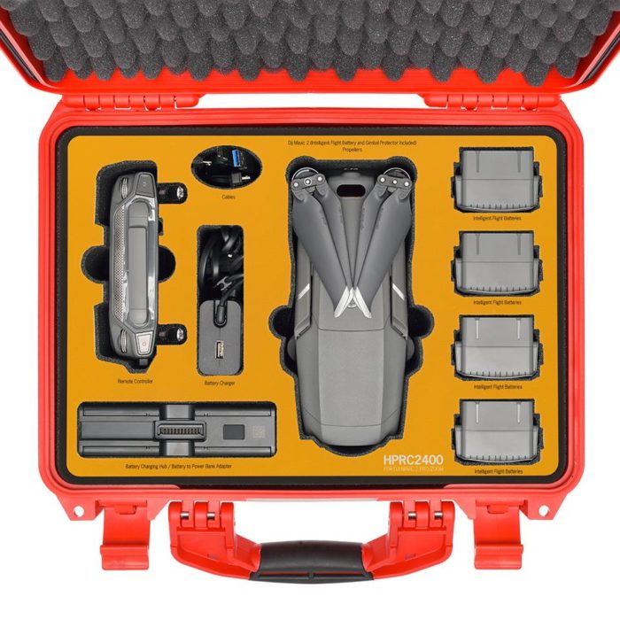 VALIGIA HPRC2400 PER DJI MAVIC 2 PRO / ZOOM (ROSSA)