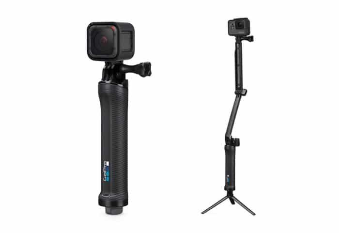 GoPro 3-Way Treppiede, Maniglia e Camera Arm