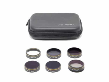 PGYTECH Kit Filtri (UV/ND4/8/16/32/CPL) per Phantom 4 Pro