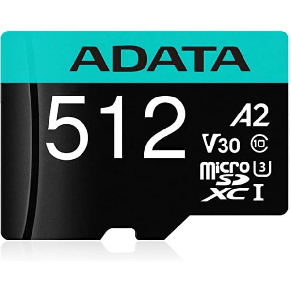 MICRO SD 512Gb ADATA PREMIER PRO A2 V30S